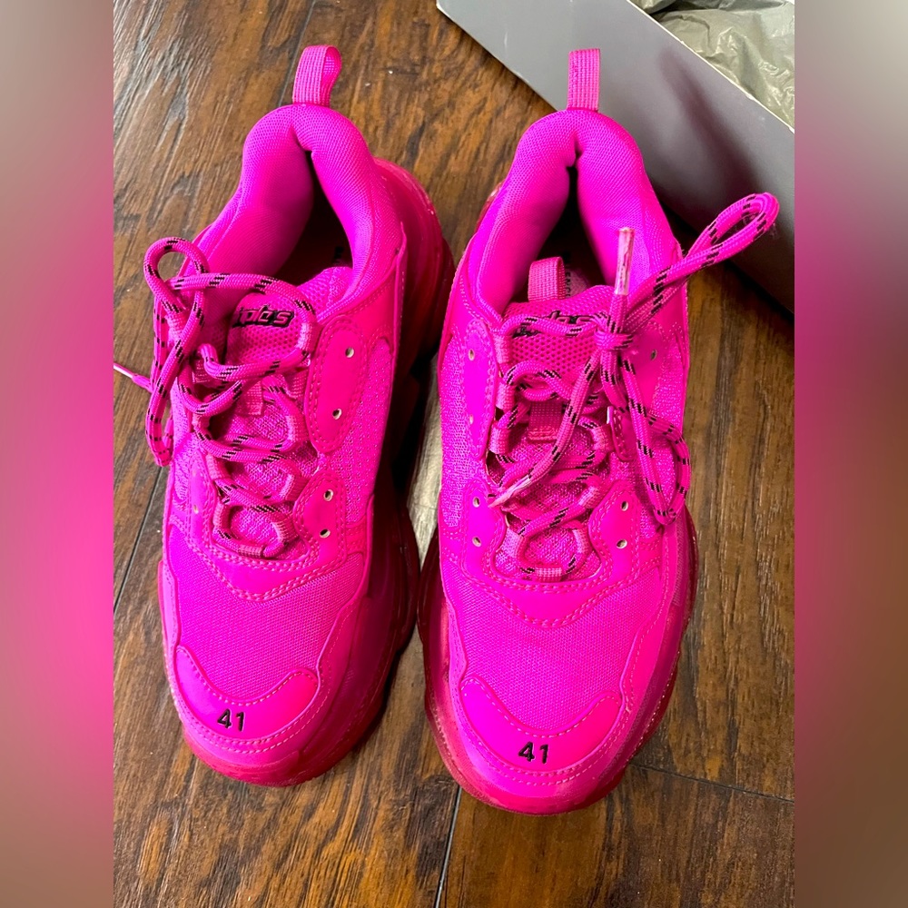 Balenciaga Pink Sneakers